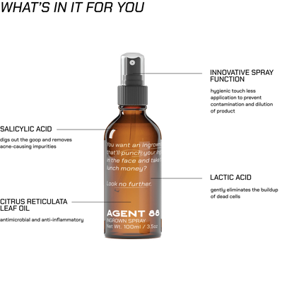 Agent 88 Ingrown Treatment Spray